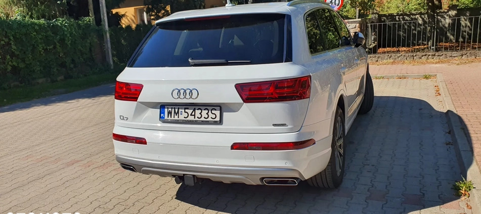 Audi Q7 cena 173000 przebieg: 54000, rok produkcji 2019 z Sulejówek małe 191